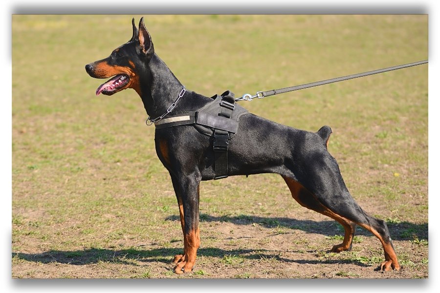 doberman línea europea